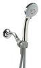 Chrome PVC 3 settings Handheld Showerhead 1.8 gal.