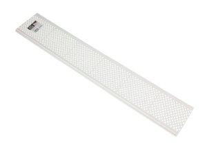 (image for) 6 in. W X 36 in. L White Plastic Gutter Guard 1 pk