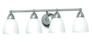 (image for) 27.75 In. 4-Light Incandescent Bath Vanity Fixture