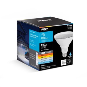 (image for) PAR38 E26 (Medium) LED Motion Activated Bulb Color Changing 100 Watt Equivalence 1 pk