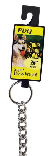 Silver Steel Dog Choke Chain Collar Large/X-Large