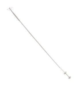 24 in. L x 0.01 in. W Telescoping Rod Silver 1 pc.