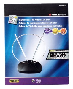 Just Hook It Up Indoor FM/HDTV/UHF/VHF Antenna 1 p