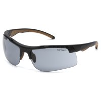 Carhartt Rockwood Anti-Fog Safety Glasses Gray Lens Black Frame