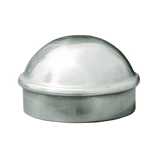 2.44 in. L Aluminum Chain Link Round Cap 1 pk