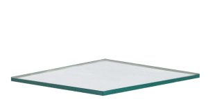 Clear Single Float Glass 36 in. W x 16 in. L x 2.5