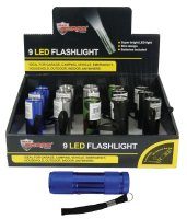 Max Force Assorted LED Flashlight AAA Battery