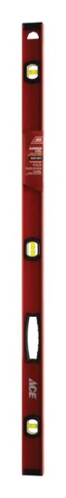 (image for) 48 in. Aluminum I-Beam Level 3 vial