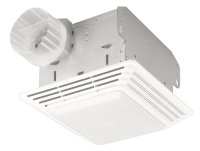 50 CFM 2.5 Sones Ventilation Fan with Lighting