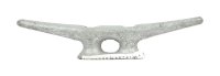 Galvanized Iron 6 in. L Open Base Dock Cleat 1 pk