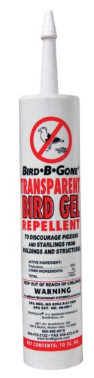 Bird Repellant Gel For Assorted Species