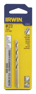 #23 x 3-1/8 in. L High Speed Steel Wire Gauge Bit 1 pc.