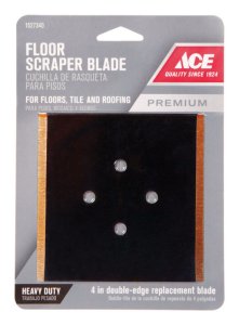 4 in. W Steel Floor Scraper Blade