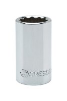 Crescent 7/16 in. X 1/2 in. drive SAE 12 Point Standard Socket 1