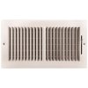 12 in. x 6 in. 2-Way Steel Wall/Ceiling Register