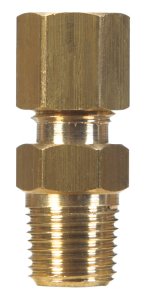 5/8 in. Compression x 3/4 in. Dia. Male Brass Adapter