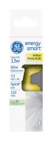 GE Energy Smart 13 watts T3 4.9 in. L CFL Bulb Yellow Decorative