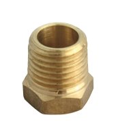 1 in. MPT x 1/2 in. Dia. FPT Brass Hex Bushing