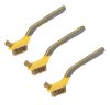 7 in. L Brass Mini Bristle Brush