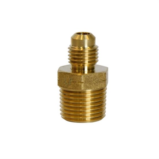 (image for)  1/4 in. Flare X 3/8 in. D MPT Brass Adapter
