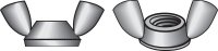 10/24 in. Zinc-Plated Steel SAE Wing Nut 100 pk