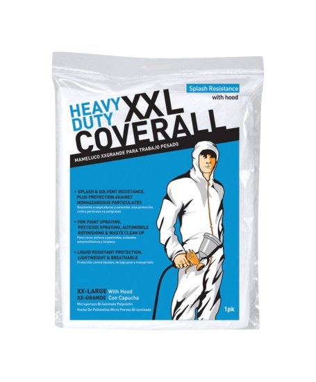 Polyolefin Coveralls White 2XLT 1 pk