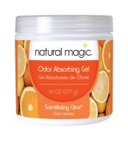 Natural Magic Citrus Scent Odor Absorber 14 oz. Gel
