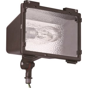 FLOODLIGHT WITH ADJUSTABLE KNUCKLE ALUMINUM HOUSING, BR