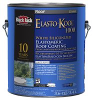 Elasto-Kool 1000 Gloss White Acrylic Roof Coating 1 gal.