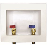 Washer Outlet Box with Valves