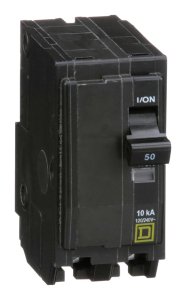 QO 50 amps Plug In 2-Pole Circuit Breaker