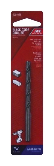 7/32 in. x 3-3/4 in. L High Speed Steel Drill Bit 1 pc.