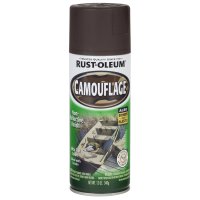 Specialty Flat Earth Brown Camouflage Spray Paint 12 oz.