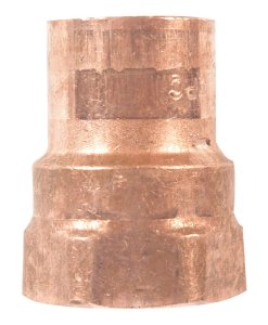 1 in. Copper x 1 in. Dia. FTP Copper Pipe Ada