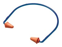 28 dB PVC Ear Plugs Blue/Orange 1 pk