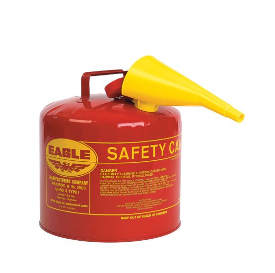 Steel Safety Gas Can 5 gal.