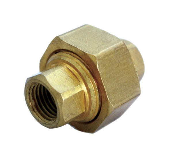 3/8 in. FPT x 3/8 in. Dia. FPT Brass Union