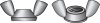 (image for) 1/4-20 in. Zinc-Plated Steel USS Wing Nut Each