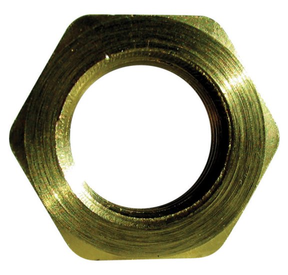 Brass Pipe Lock Nut 1/8 in.