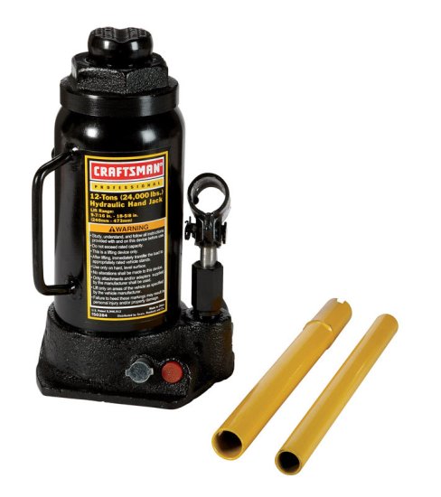 Hydraulic Automotive Bottle Jack 12 ton