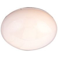 7-1/2 in. White Dia Replacement Glass for Mushroom Ce
