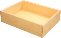 Birch Plywood Dovetail Drawer Box 17-1/2x18-1/2x8