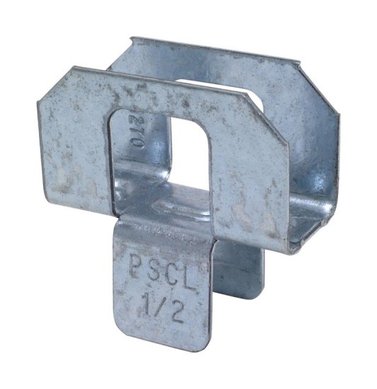 No. 10 x 1-1/4 in. L Slotted Hex Head Zinc-Plated Steel