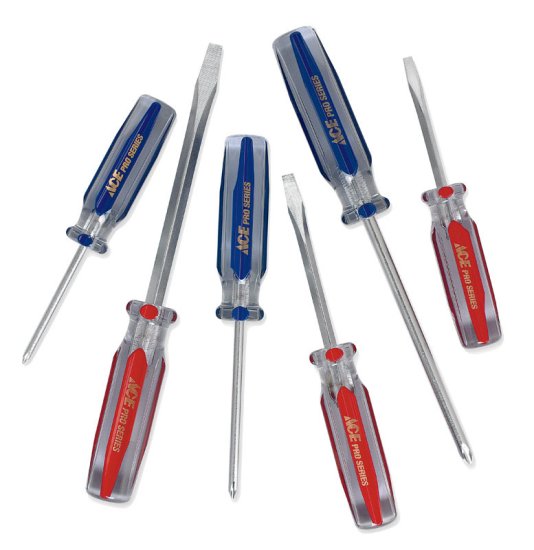 Pro 6 pc. Screwdriver Set 10.35 in.