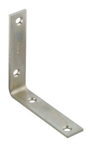 (image for) 4 in. H X 0.88 in. W X 0.12 in. D Zinc-Plated Steel Inside Corner Brace