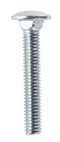 5/16 in. Dia. x 2 in. L Zinc-Plated Steel Carriage Bolt