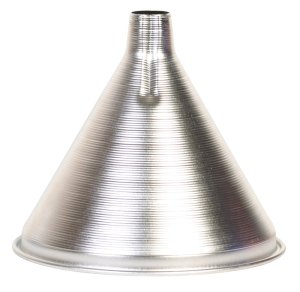 HIC Silver 4 in. H Aluminum 12 oz. Funnel