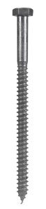 5/16 in. x 5 in. L Hex Hot Dipped Galvanized Steel Lag S