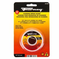 Forney 4 oz Lead-Free Plumbing Solder 0.13 in. D Tin/Copper/Silv