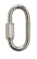 Polished Stainless Steel Quick Link 660 lb. 2 in.